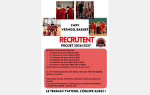 RECRUTEMENT JEUNES SAISON 2026/2027